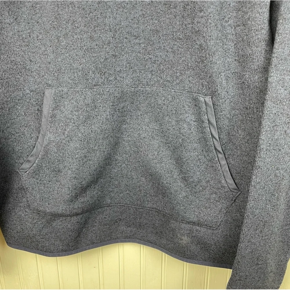 J. Crew Mercantile Men’s Sweater Fleece Half-Zip Pullover Marled Navy Medium